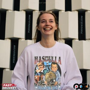 Brian Burns Wearing Hasbulla Magomedov T Shirt