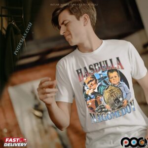 Brian Burns Wearing Hasbulla Magomedov T Shirt