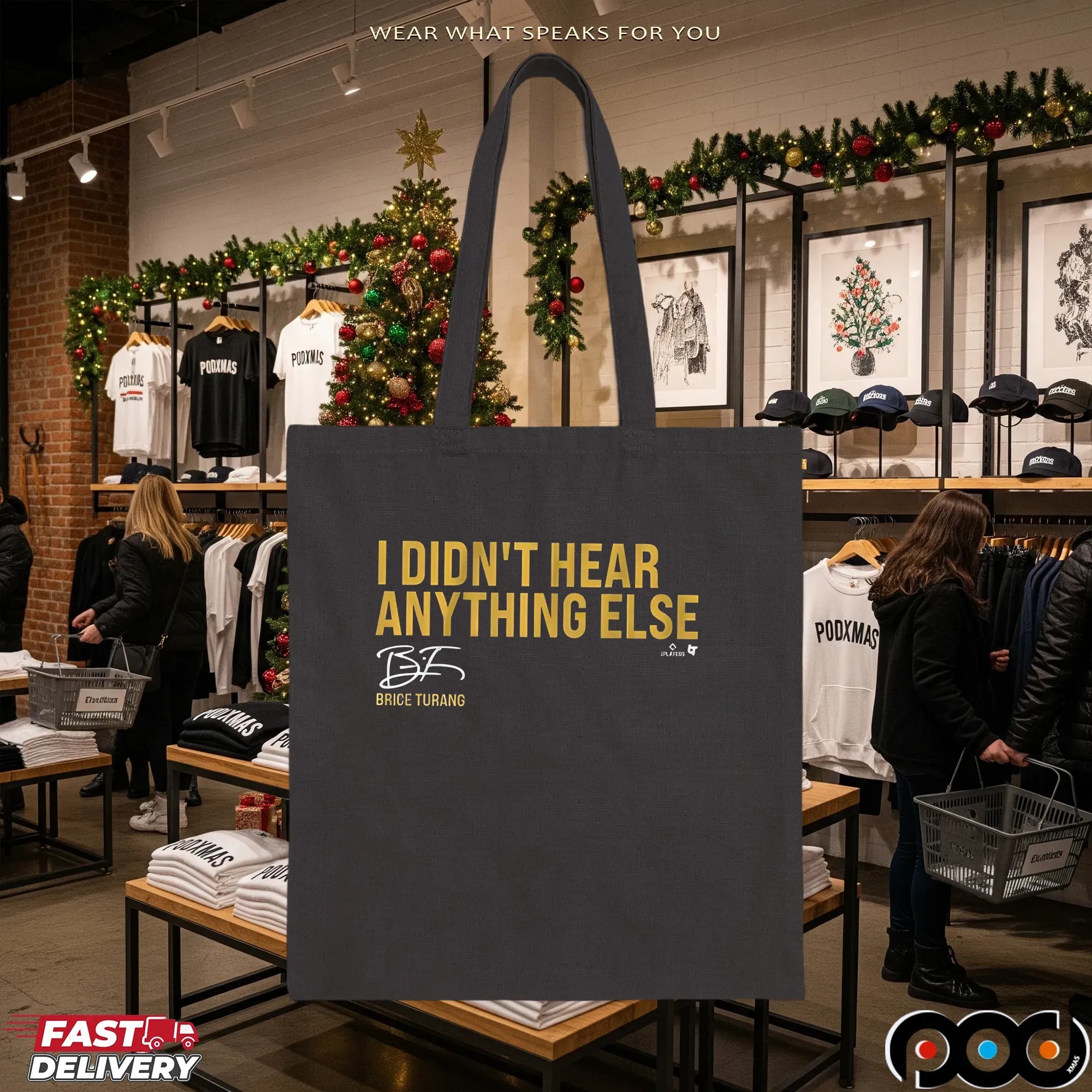 Brice Turang I Didn't Hear Anything Else T Shirt
