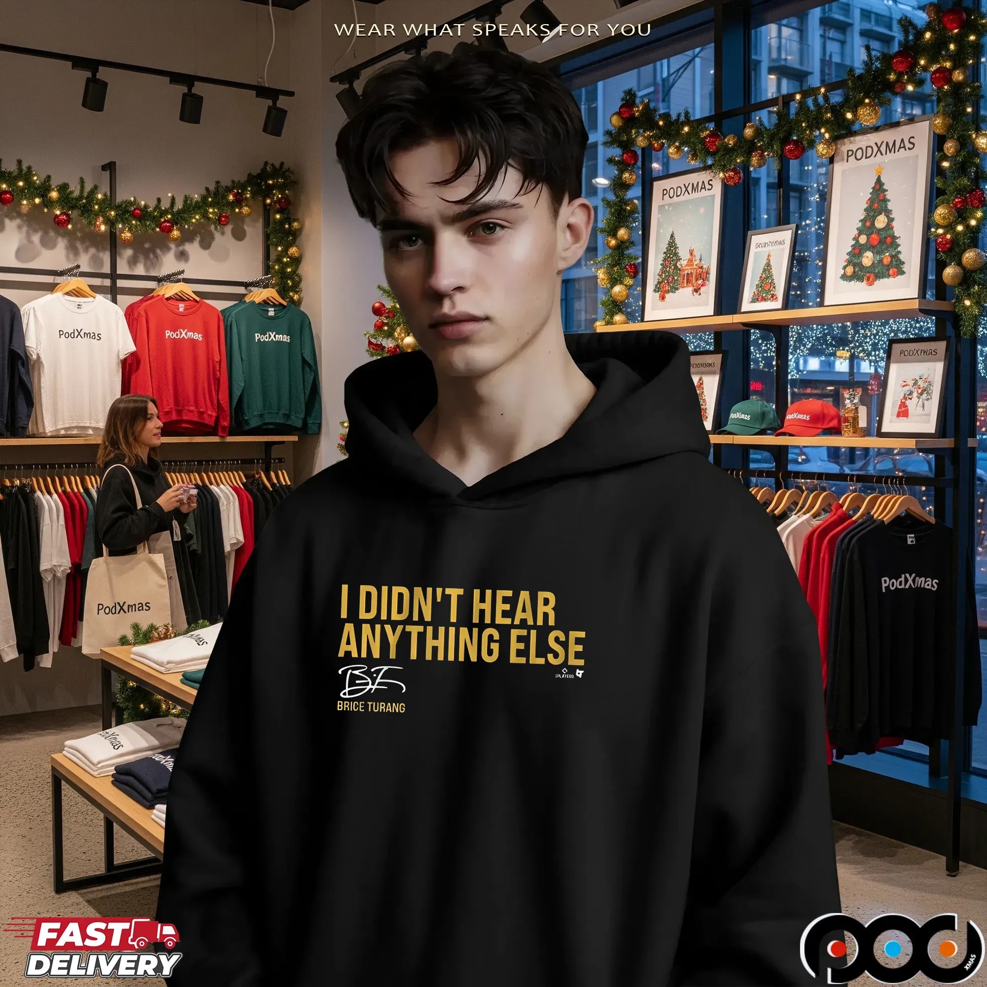 Brice Turang I Didn't Hear Anything Else T Shirt