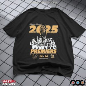 Brisbane Broncos Vs Melbourne Storm 2025 NRL Telstra Premiership Photo T-shirts