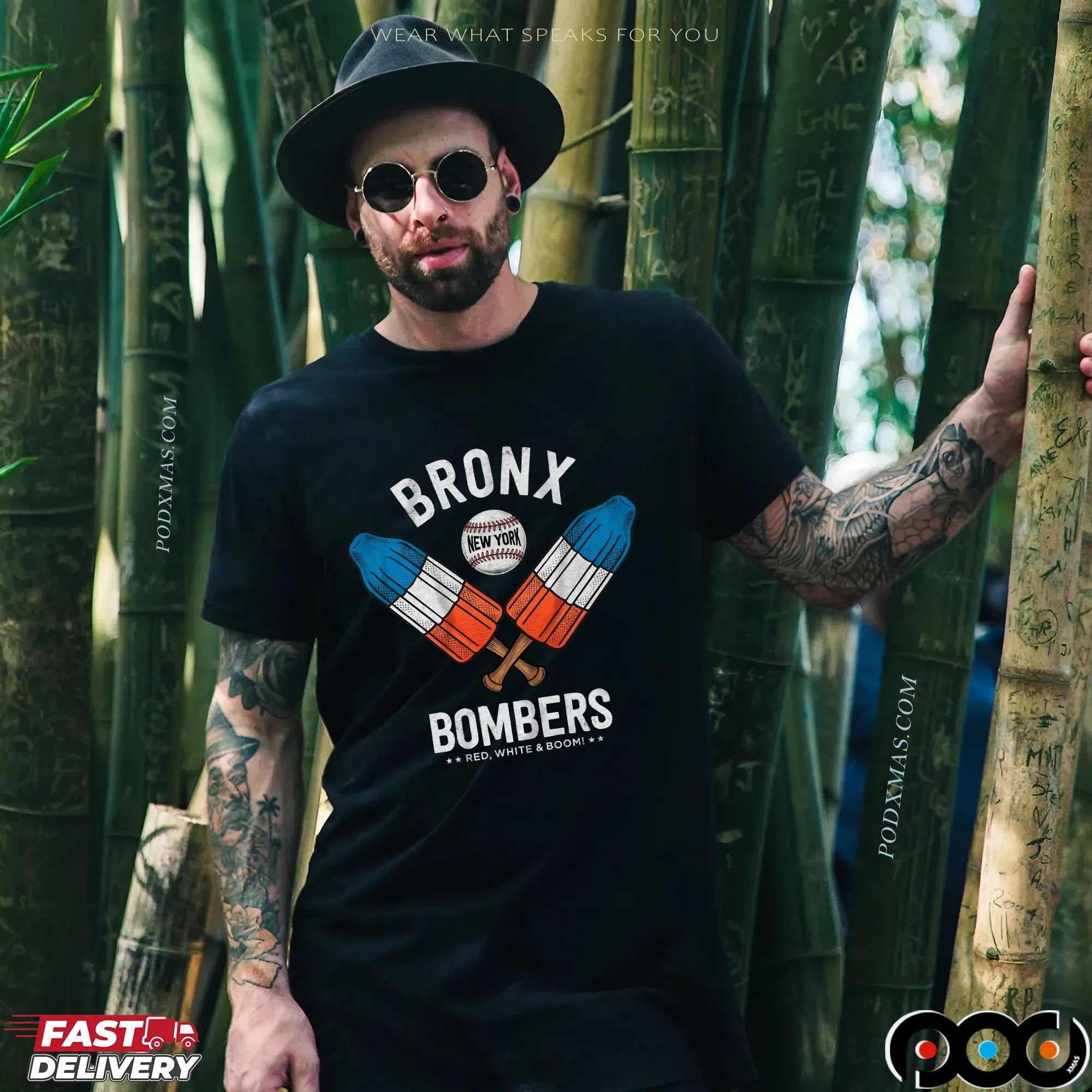 Bronx Bomb Pops Vintage T-shirt