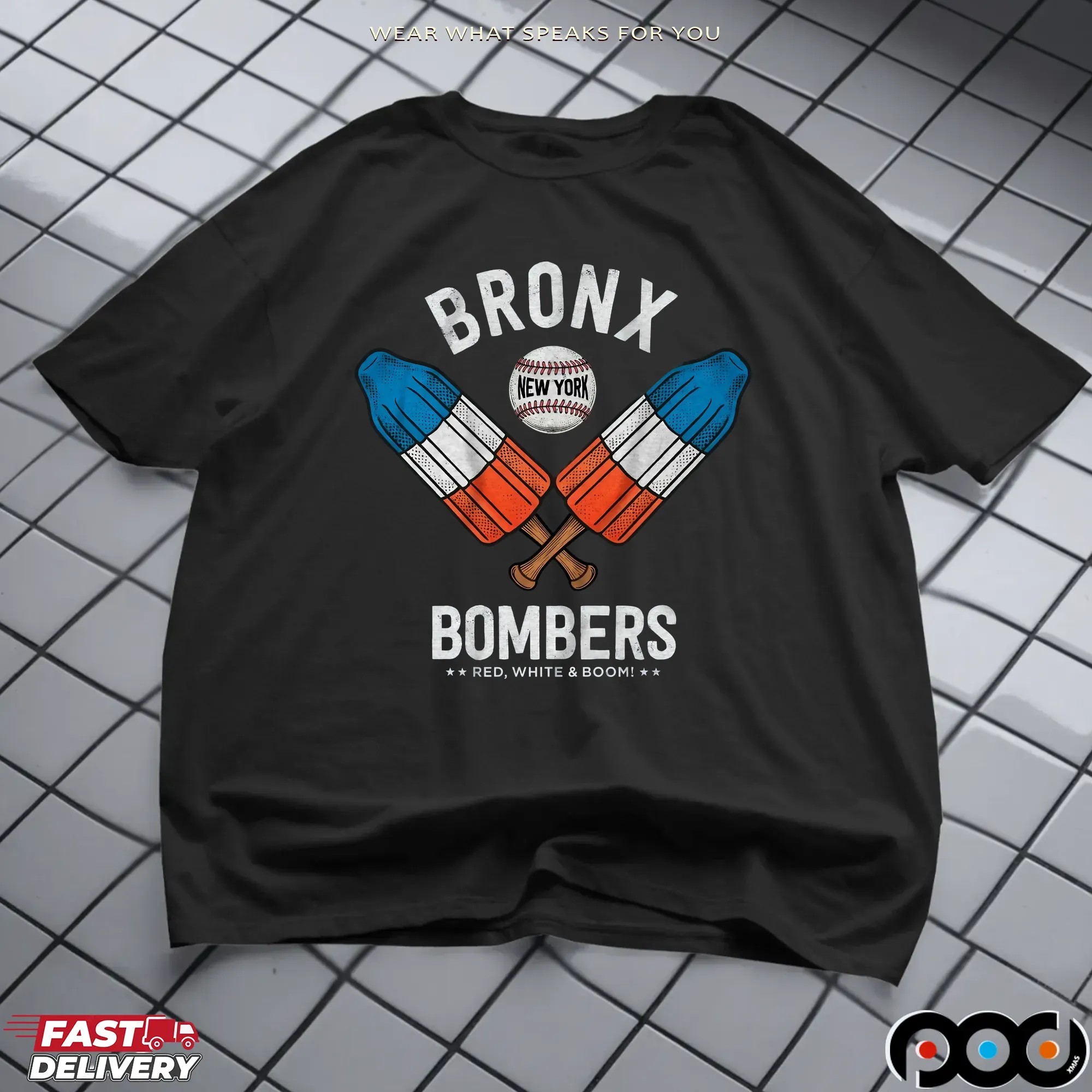 Bronx Bomb Pops Vintage T-shirt