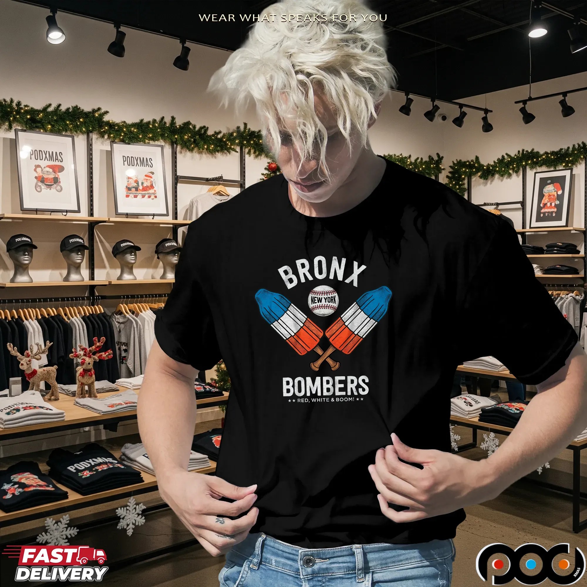 Bronx Bomb Pops Vintage T-shirt