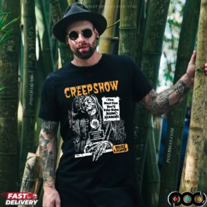 Budlight Creepshow The Most Fun You'll Ever Have Being Scared Mashup Reaper Halloween T Shirt