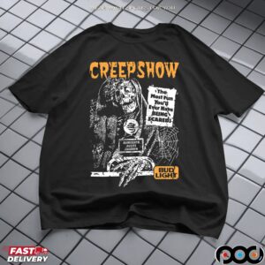 Budlight Creepshow The Most Fun You'll Ever Have Being Scared Mashup Reaper Halloween T Shirt