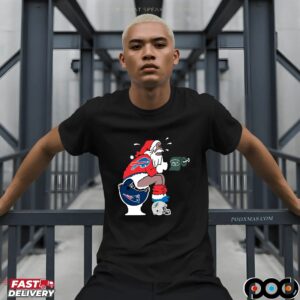 Buffalo Bills Toilet Rivalry NFL Christmas Parody T Shirt