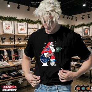Buffalo Bills Toilet Rivalry NFL Christmas Parody T Shirt