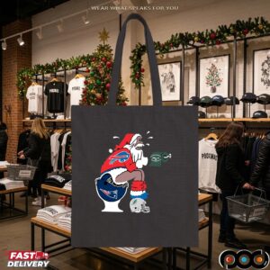 Buffalo Bills Toilet Rivalry NFL Christmas Parody T Shirt