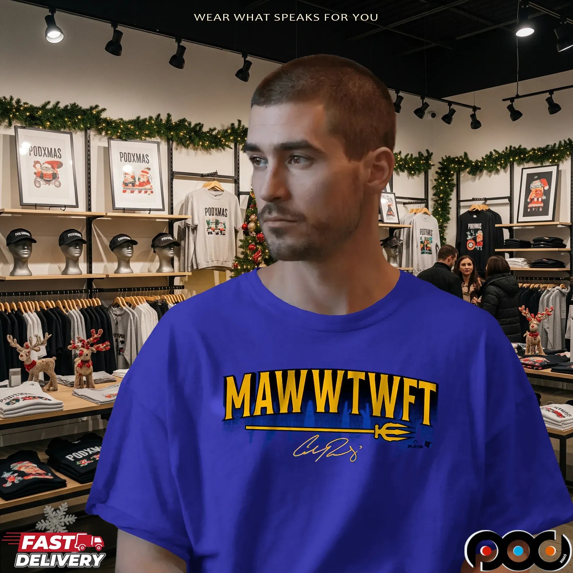 Cal Raleigh Seattle Mariners MAWWTHFT Signature T Shirt