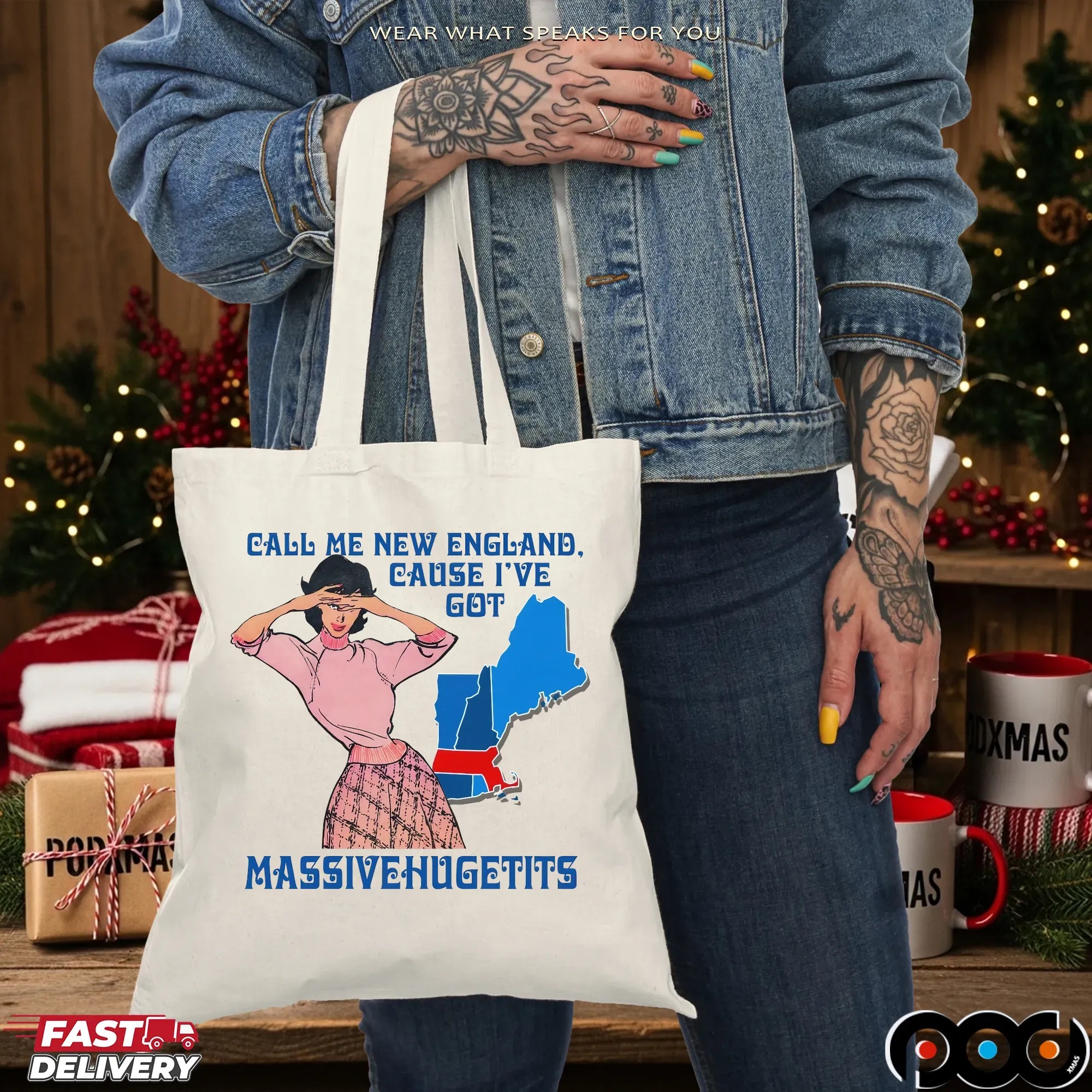 Call Me New England, Cause I Got MassiveHugeTits T Shirt