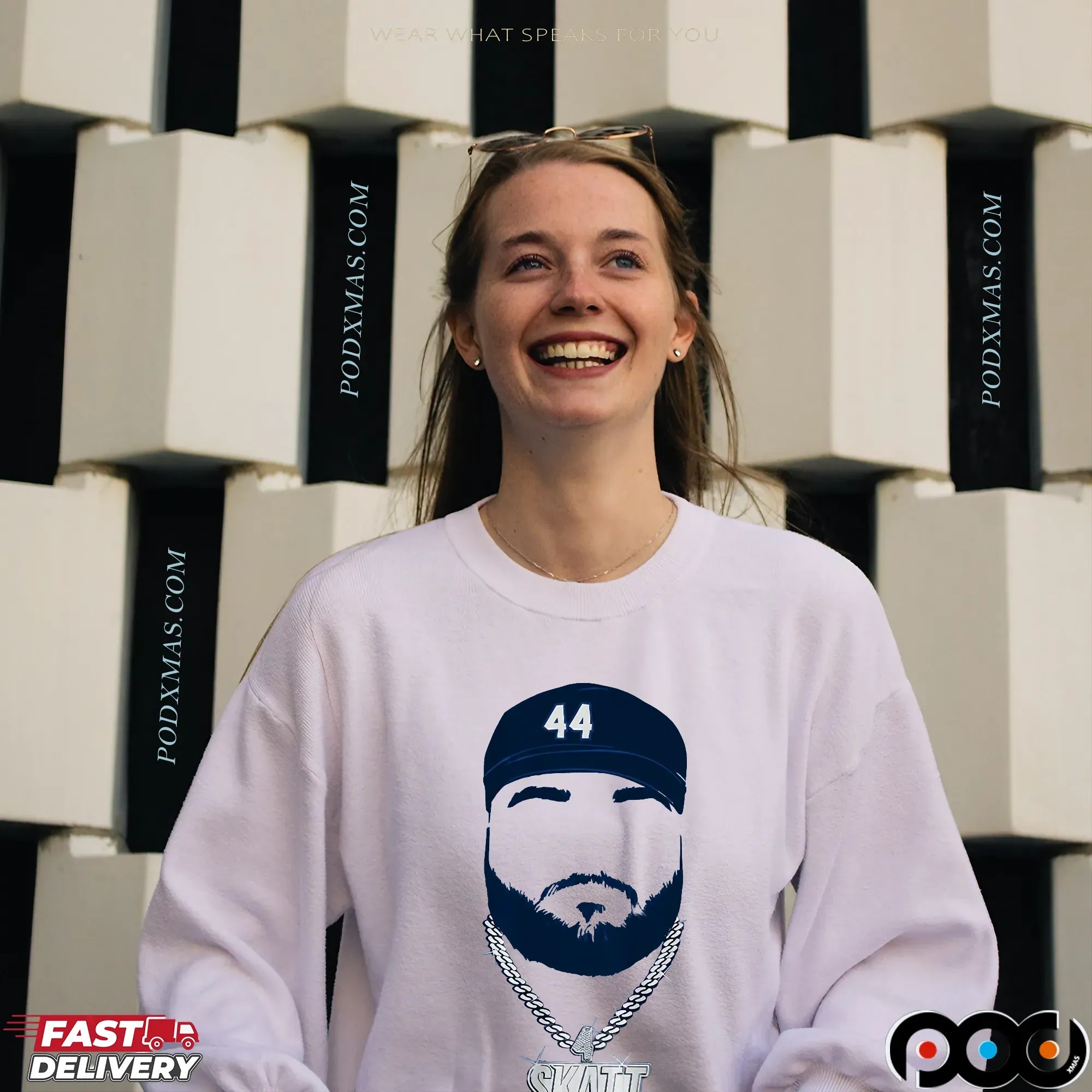 Cam Skattebo Blank Face New York Giants Big Head Blink T Shirt