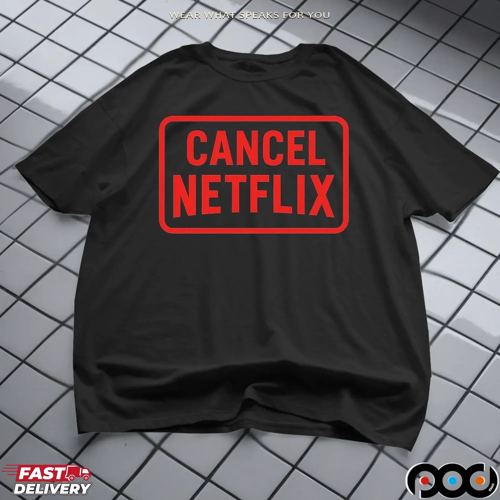 Cancel Netflix T Shirt