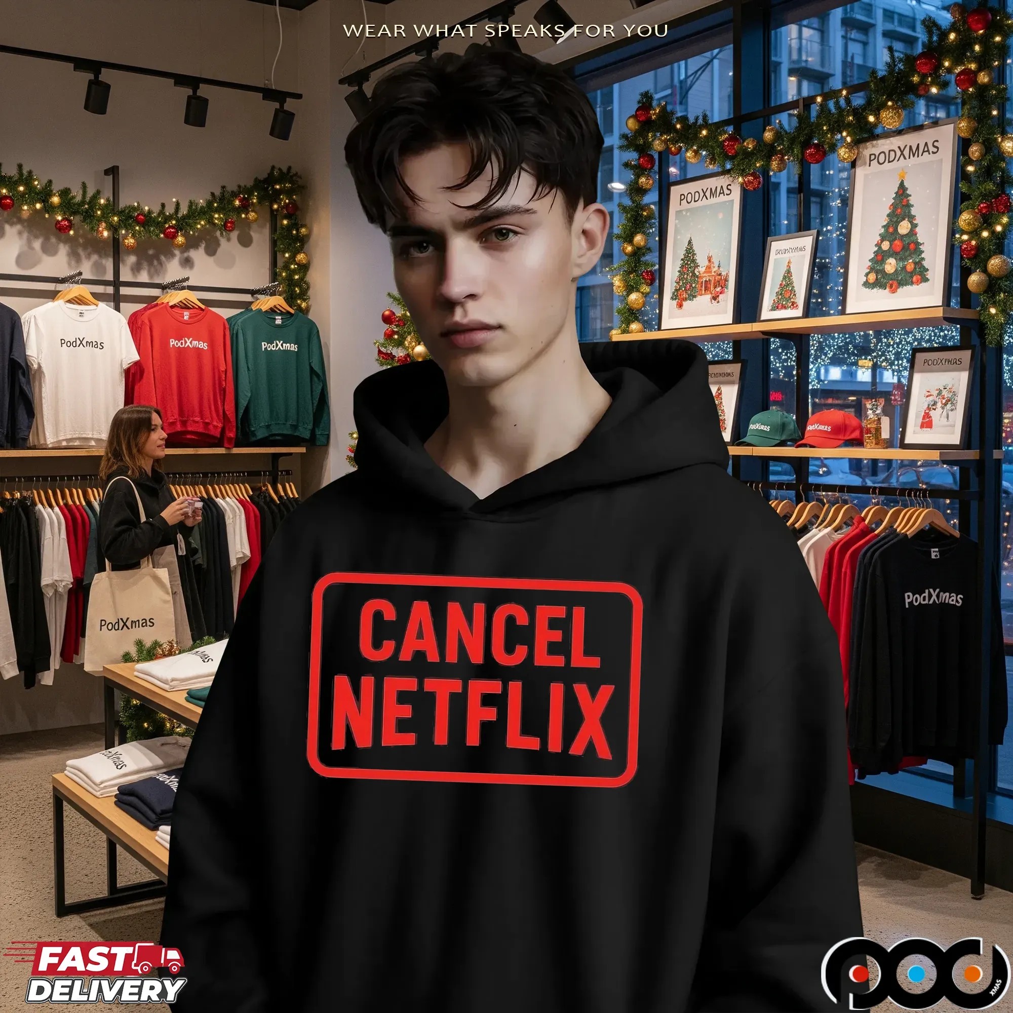 Cancel Netflix T Shirt