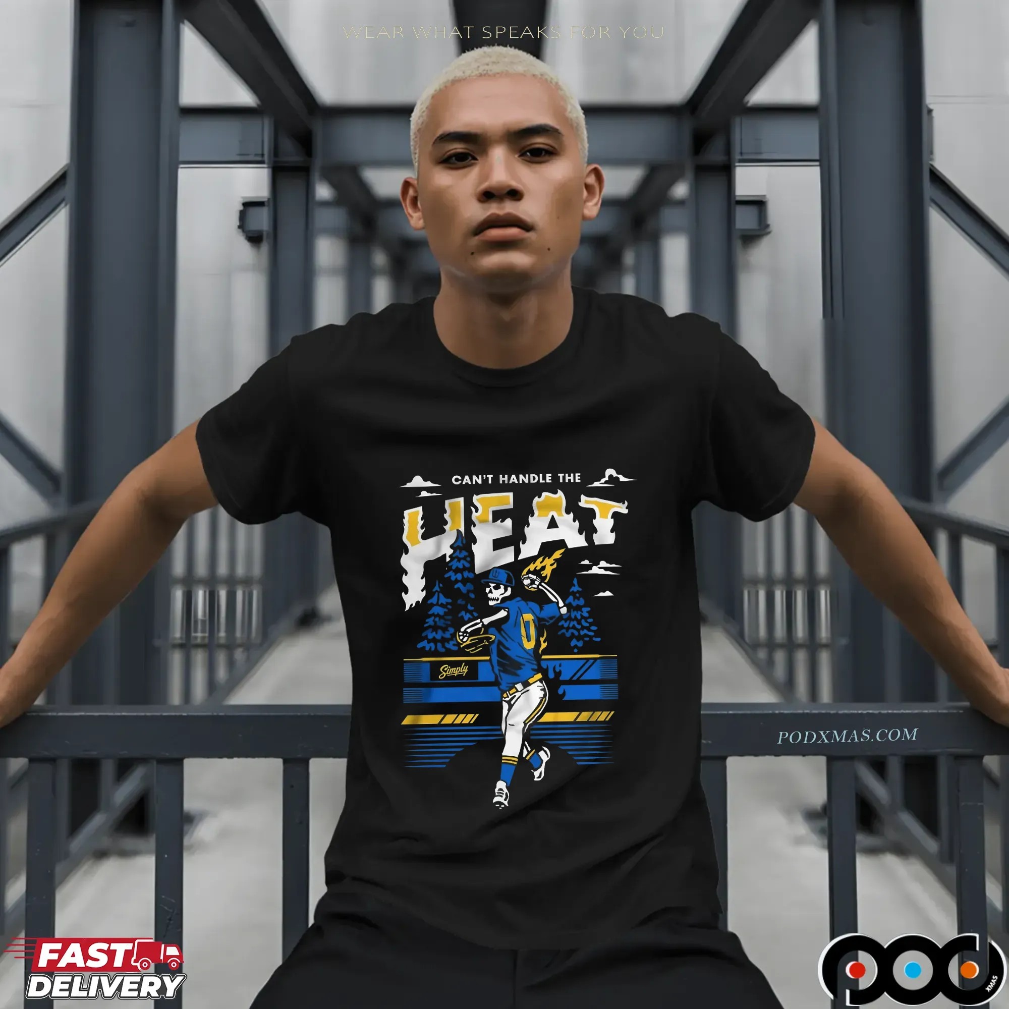 Can't Handle The Heat Skeleton T-Shirt