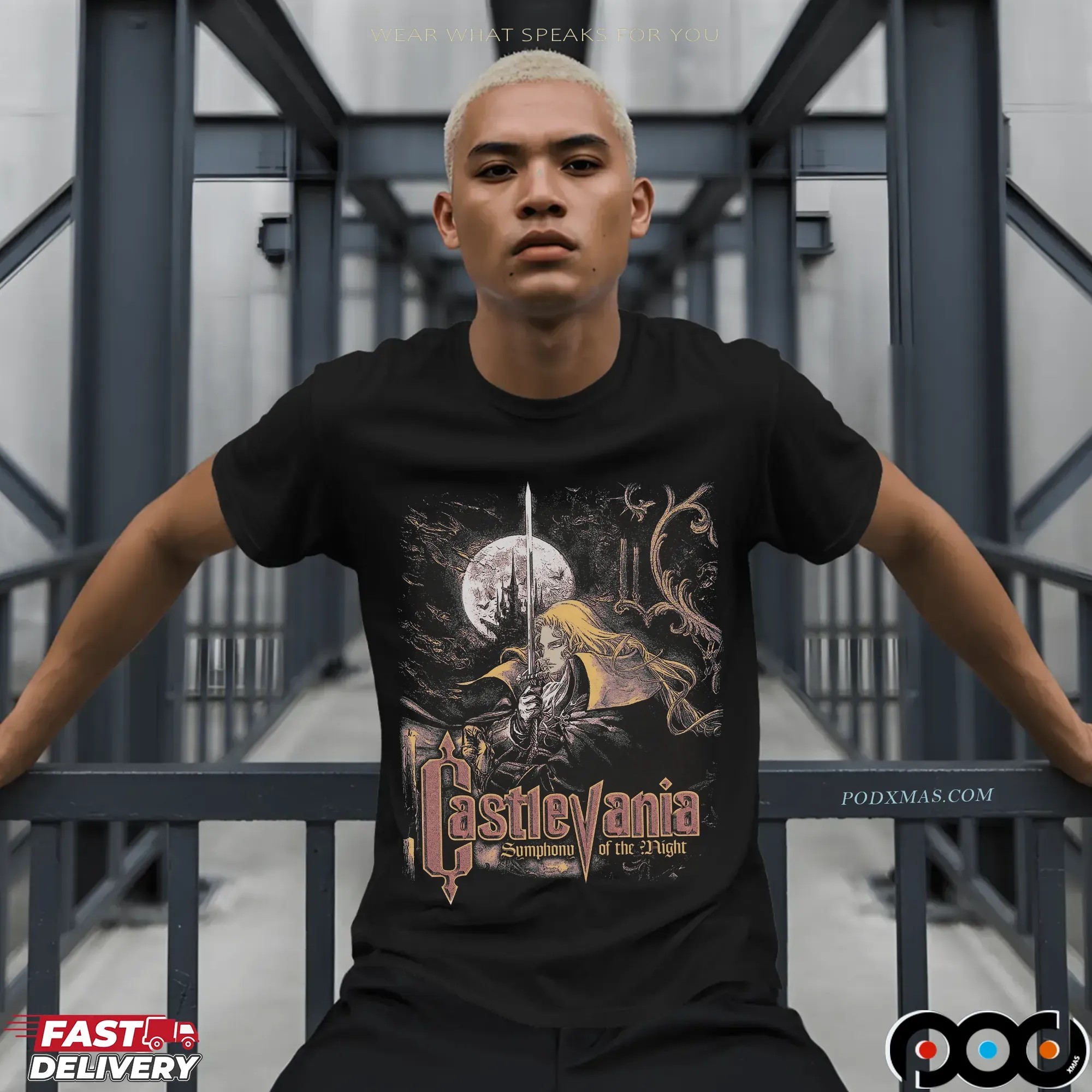 Castlevania Sotn Symphony Of The Night 1997 Hallween T Shirt