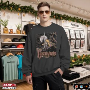 Castlevania Sotn Symphony Of The Night 1997 Hallween T Shirt