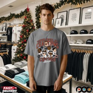 Chicago Bears Super Bowl XX Champions Caricature Signatures Bootleg T Shirt