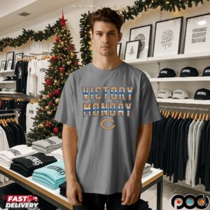 Chicago Bears Victory Monday Logo T Shirt