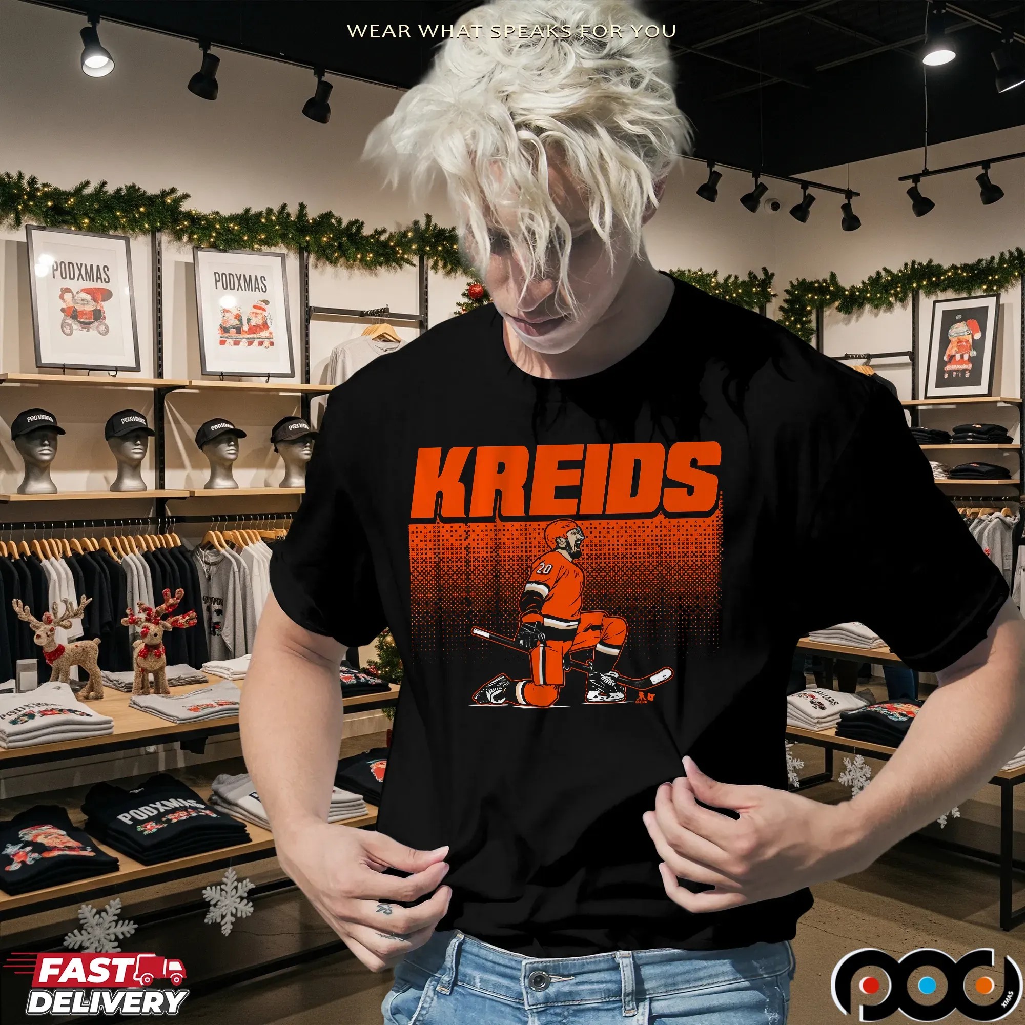 Chris Kreider Anaheim Graphic T Shirt
