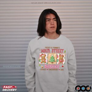 Christmas Main Street Bakery Cookies Gingerbread Cake T Shirt