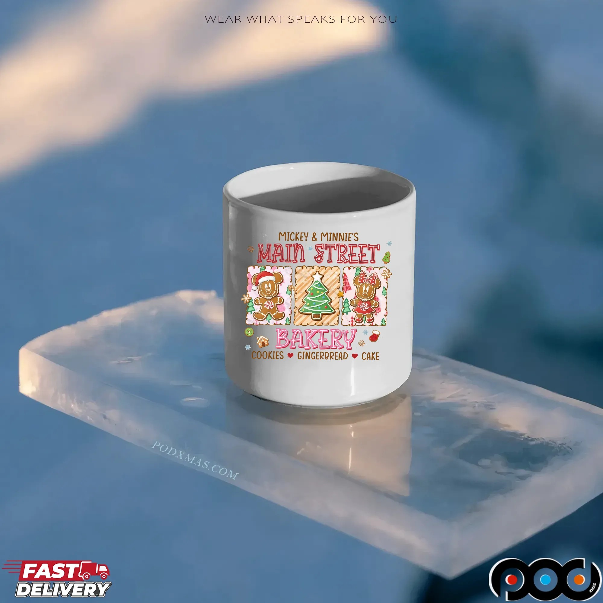 Christmas Main Street Bakery Cookies Gingerbread Cake T Shirt