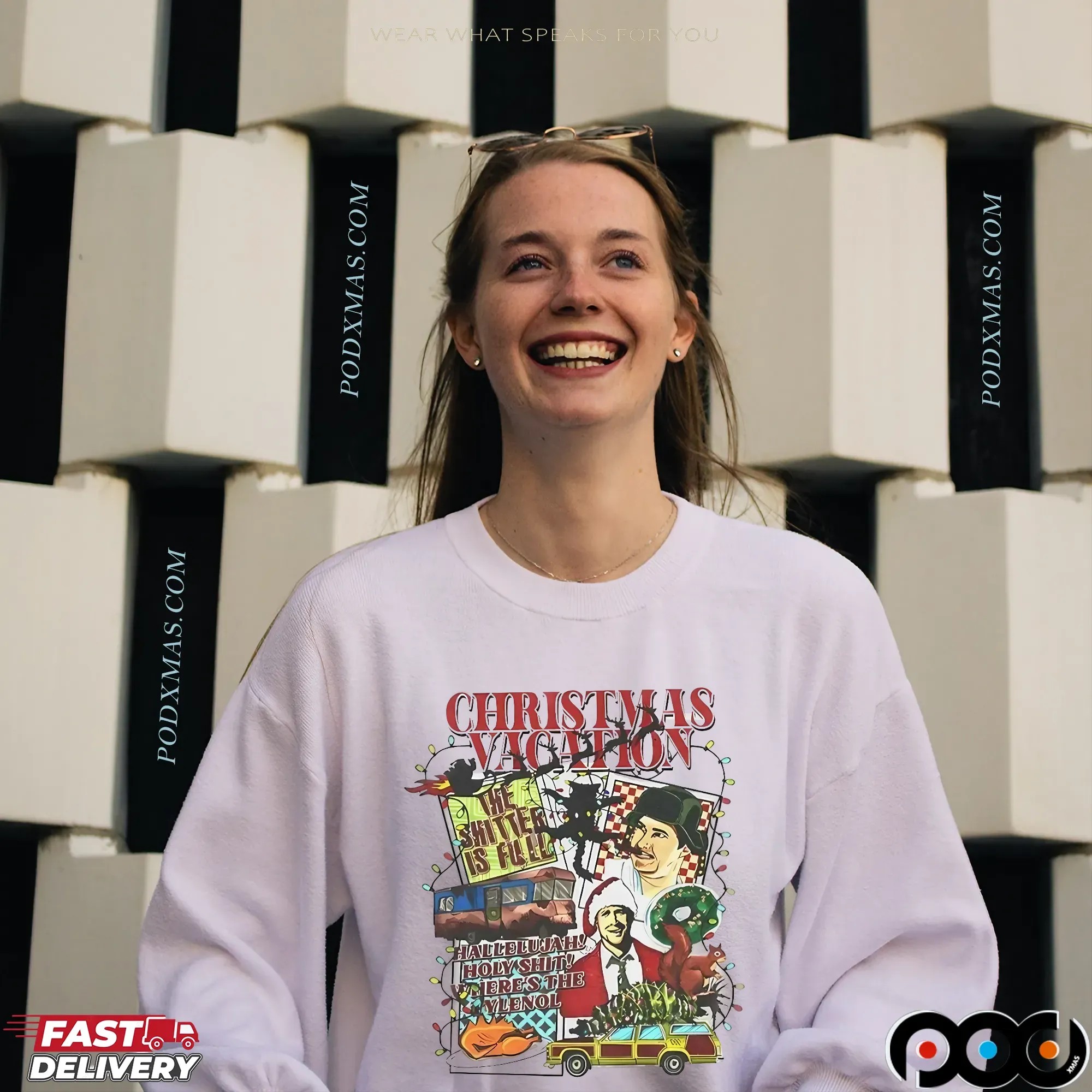 Christmas Vacation Movie T-Shirt – Funny Cousin Eddie Quote Tee