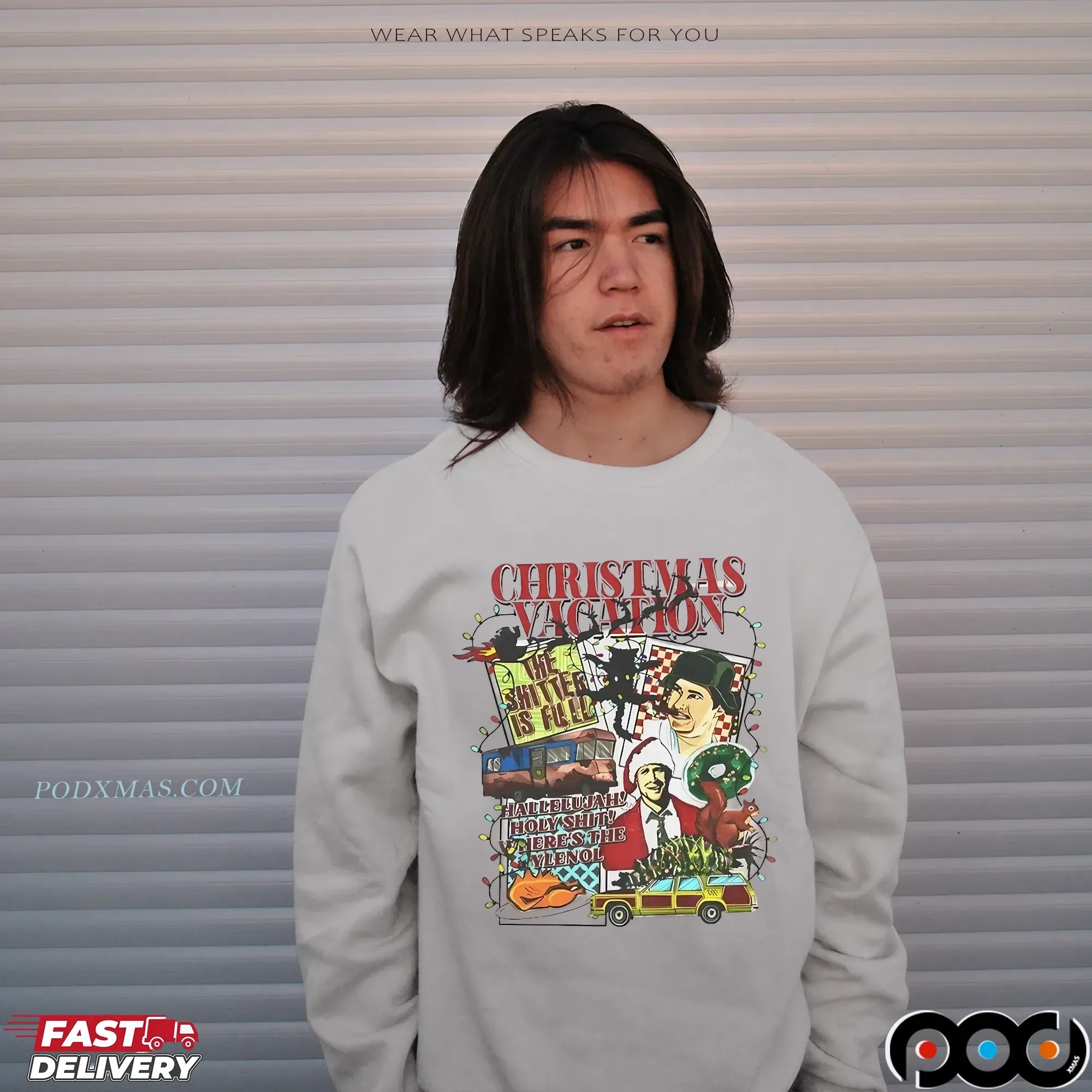 Christmas Vacation Movie T-Shirt – Funny Cousin Eddie Quote Tee