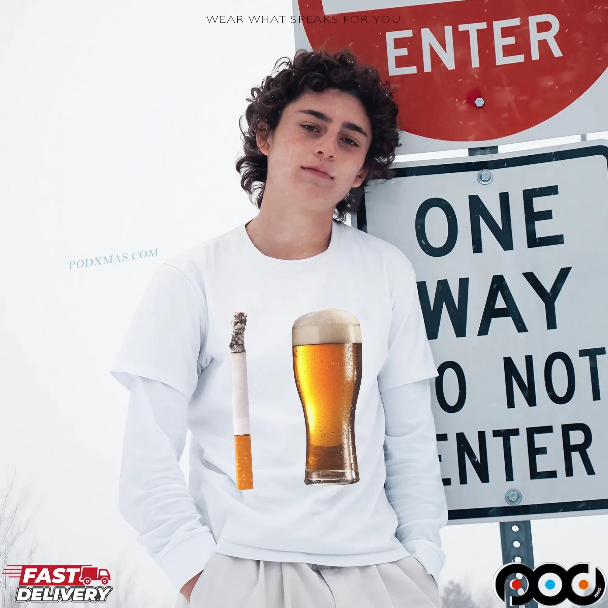Cigarettes and Beer T Shirt