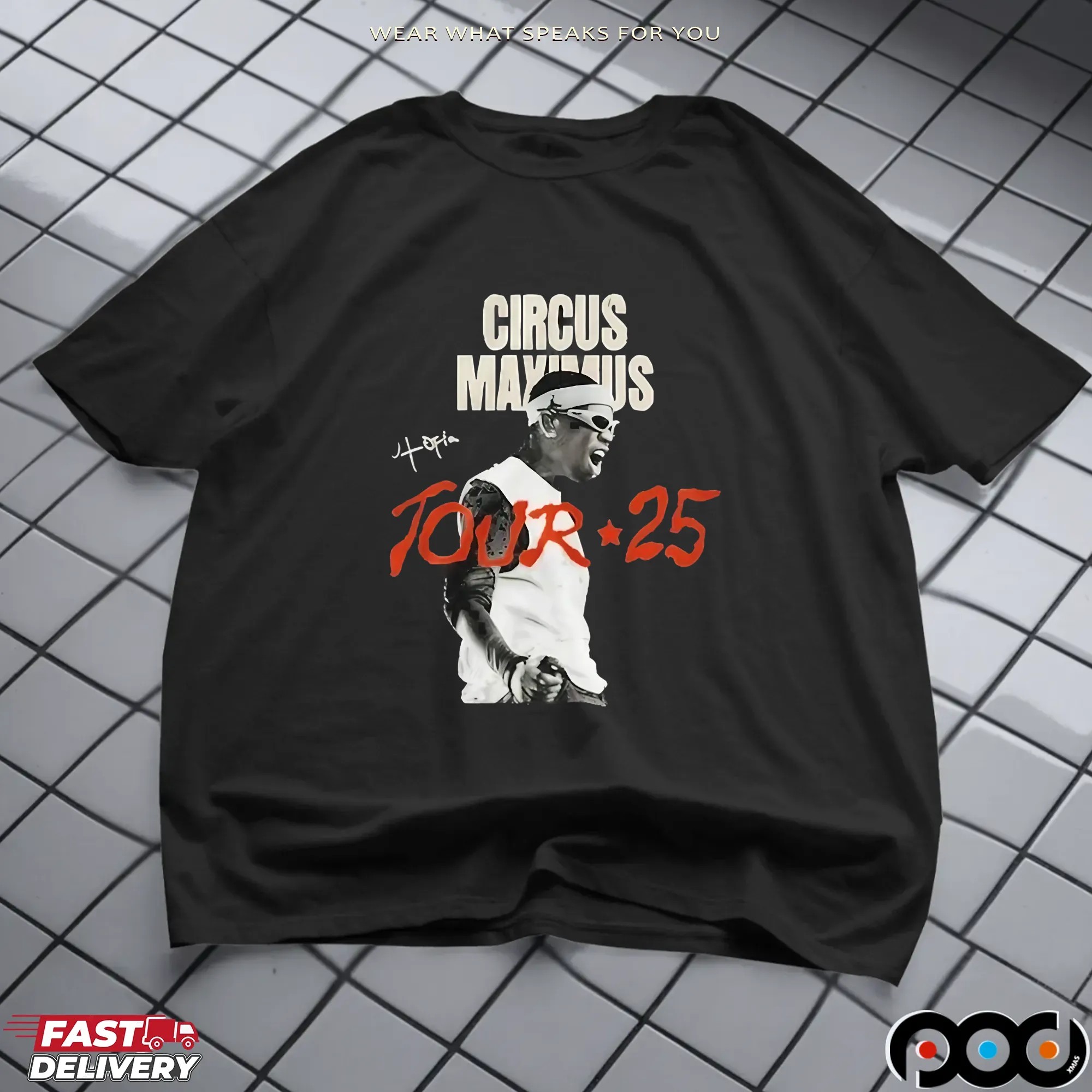 Circus Max Tour 2025 T-shirts