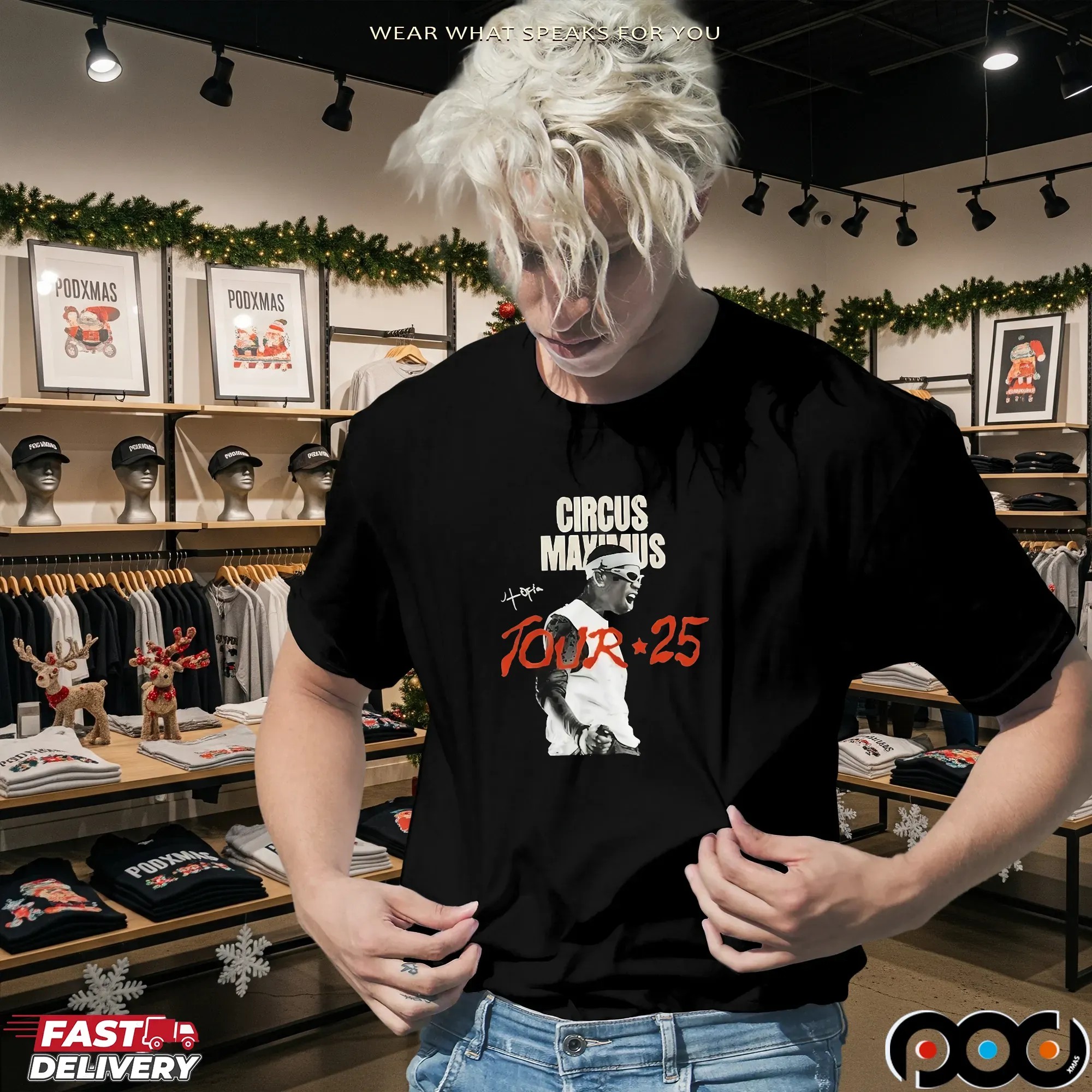 Circus Max Tour 2025 T-shirts
