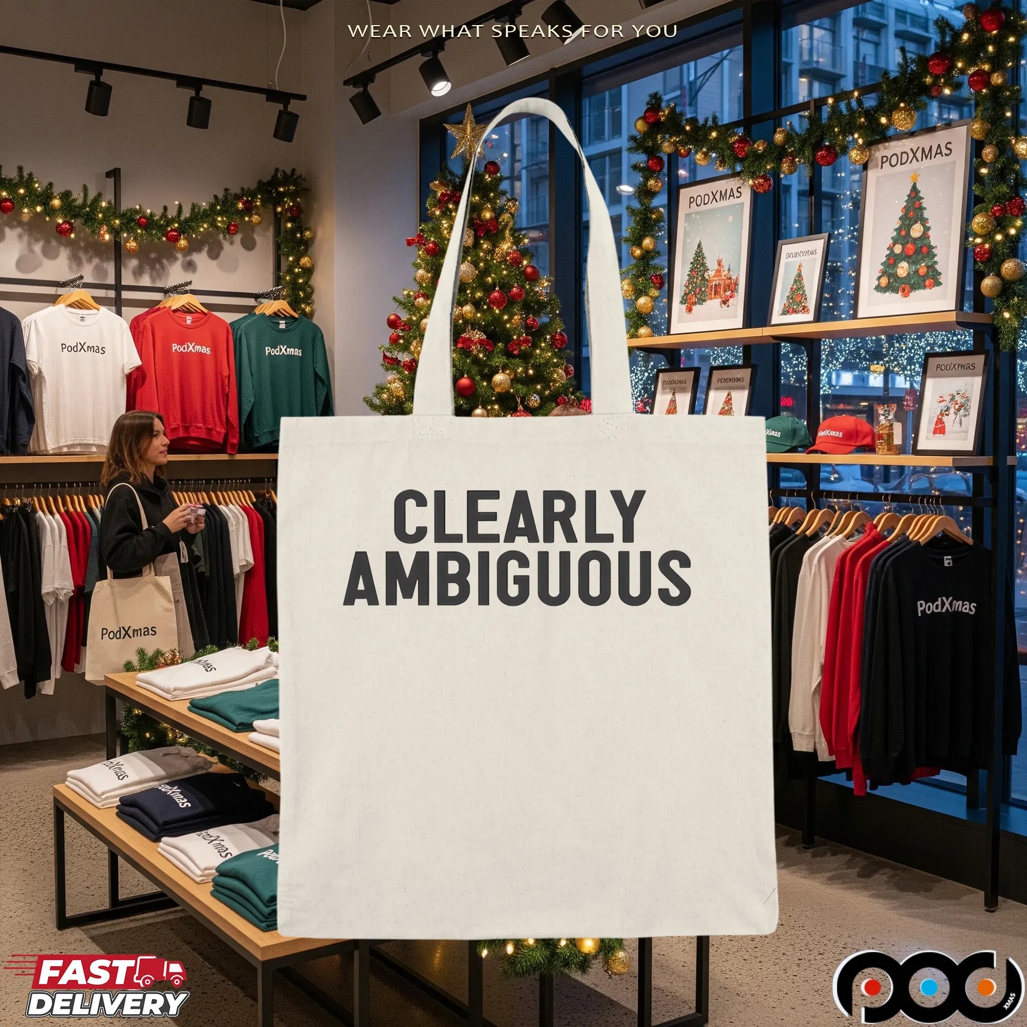 Clearly Ambiguous T Shirt