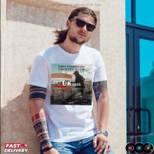 Cody Pennington Country Show UK 2025 Tour Dates Cover T Shirt