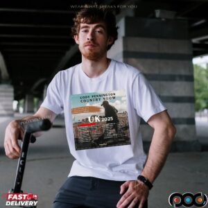 Cody Pennington Country Show UK 2025 Tour Dates Cover T Shirt