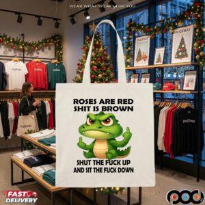 Crocodile Roses Are Red Shit Is Brown