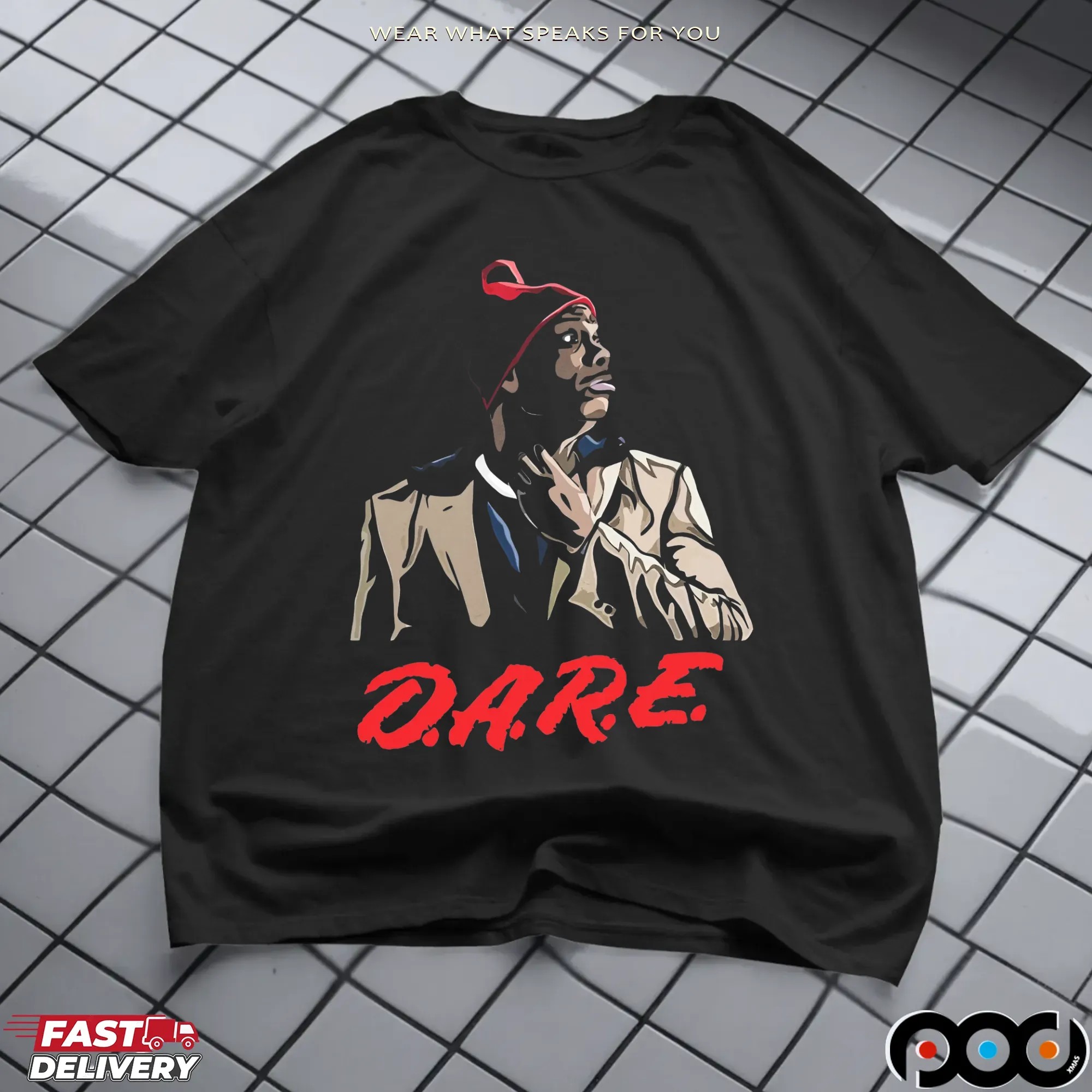 D A R E Biggums Parody T Shirt