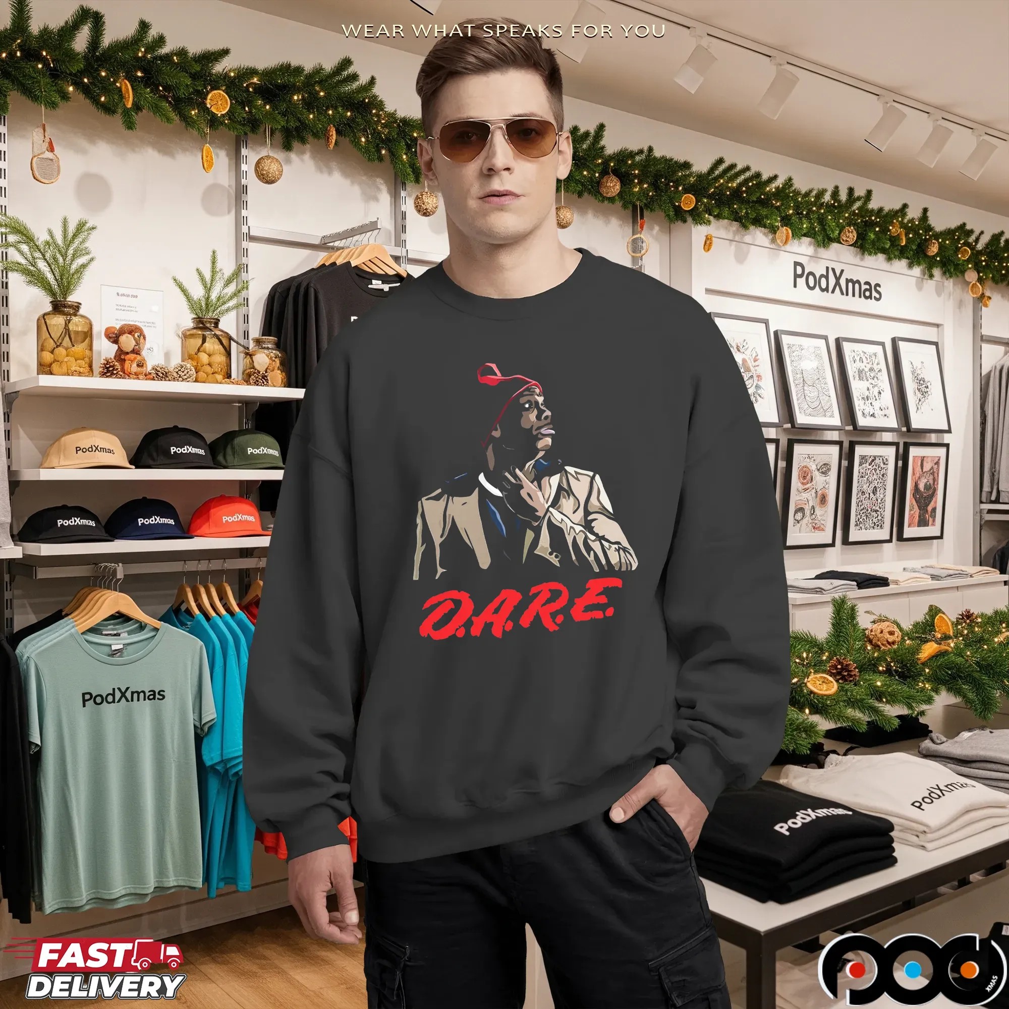 D A R E Biggums Parody T Shirt