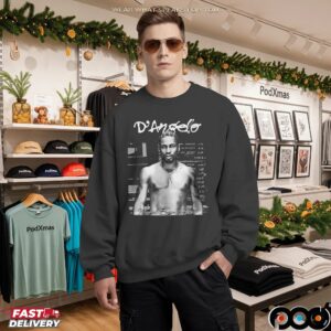 D'angelo RIP Legend Music Portrait T Shirt