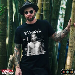 D'angelo RIP Legend Music Portrait T Shirt