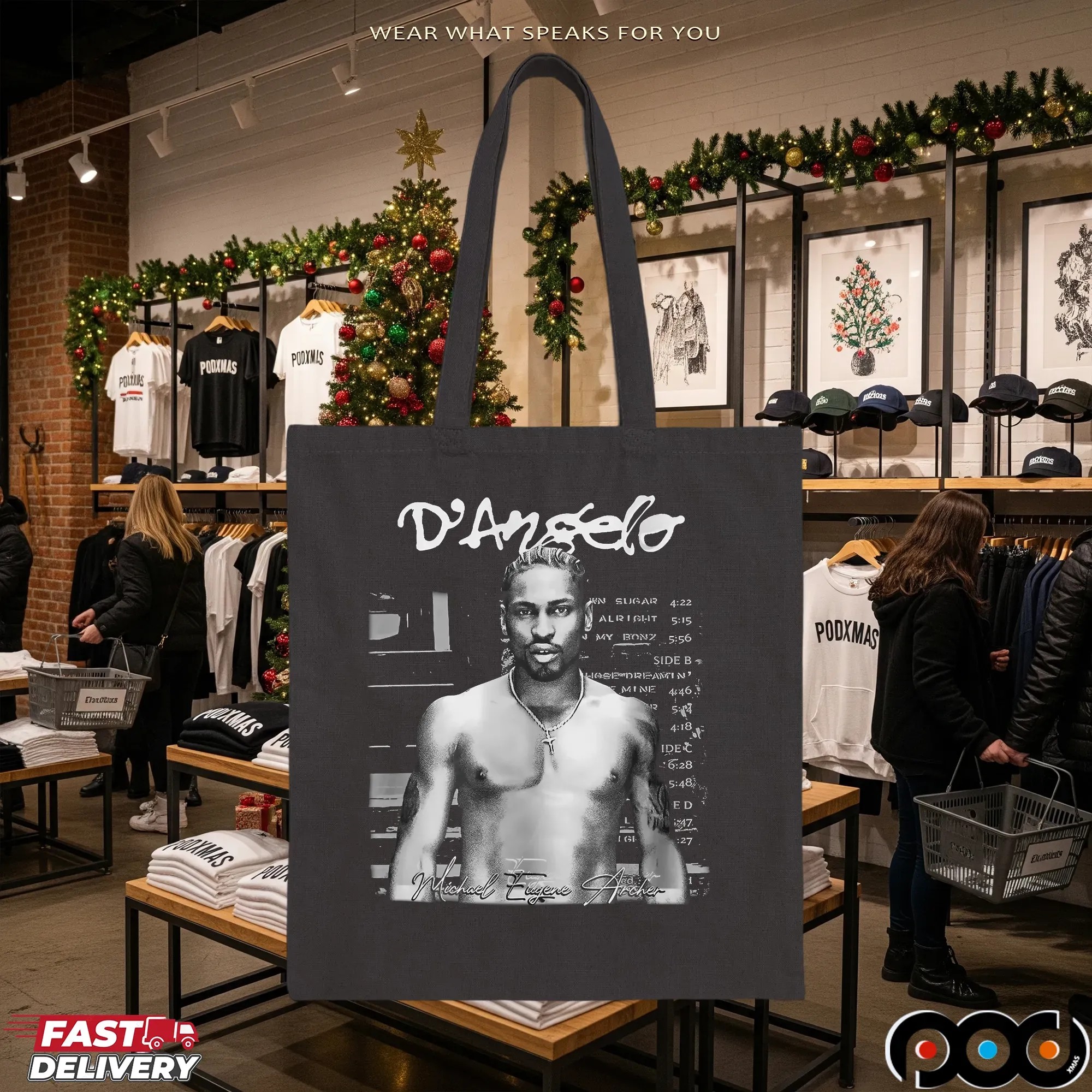 D'angelo RIP Legend Music Portrait T Shirt