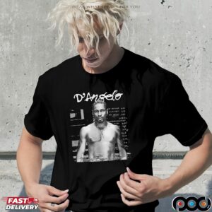 D'angelo RIP Legend Music Portrait T Shirt