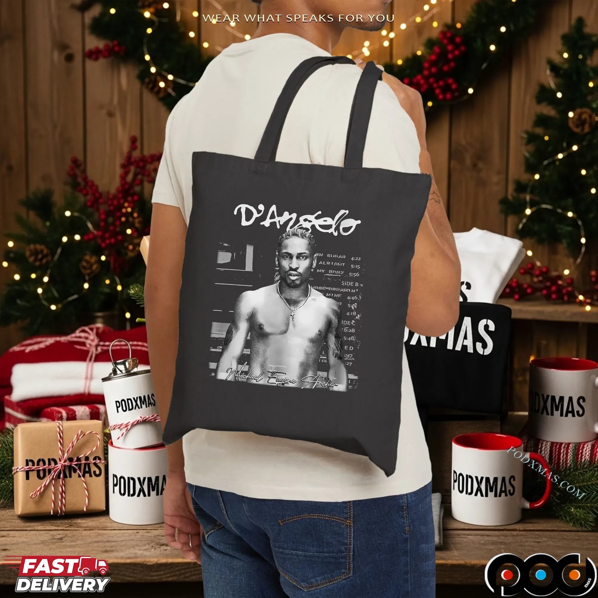 D'angelo RIP Legend Music Portrait T Shirt