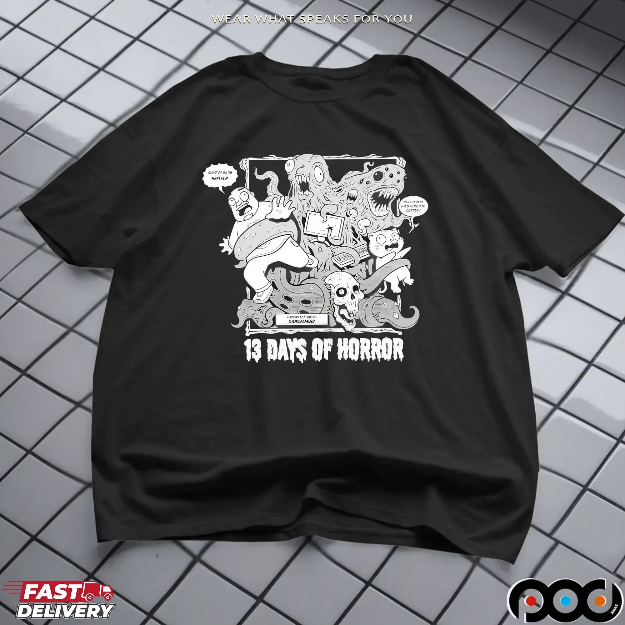 Dan’s 13 Days of Horror shirt