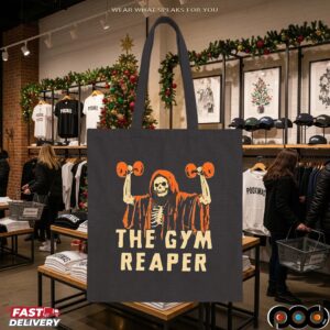 Death The Gym Reaper Halloween shirt