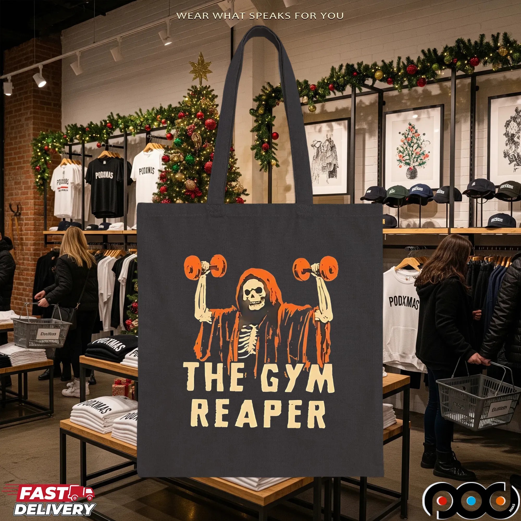 Death The Gym Reaper Halloween shirt