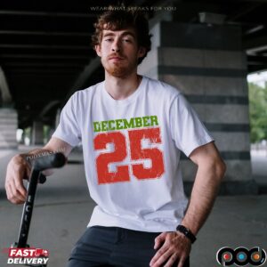 December 25th Vintage Christmas T Shirt