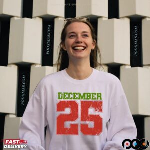 December 25th Vintage Christmas T Shirt