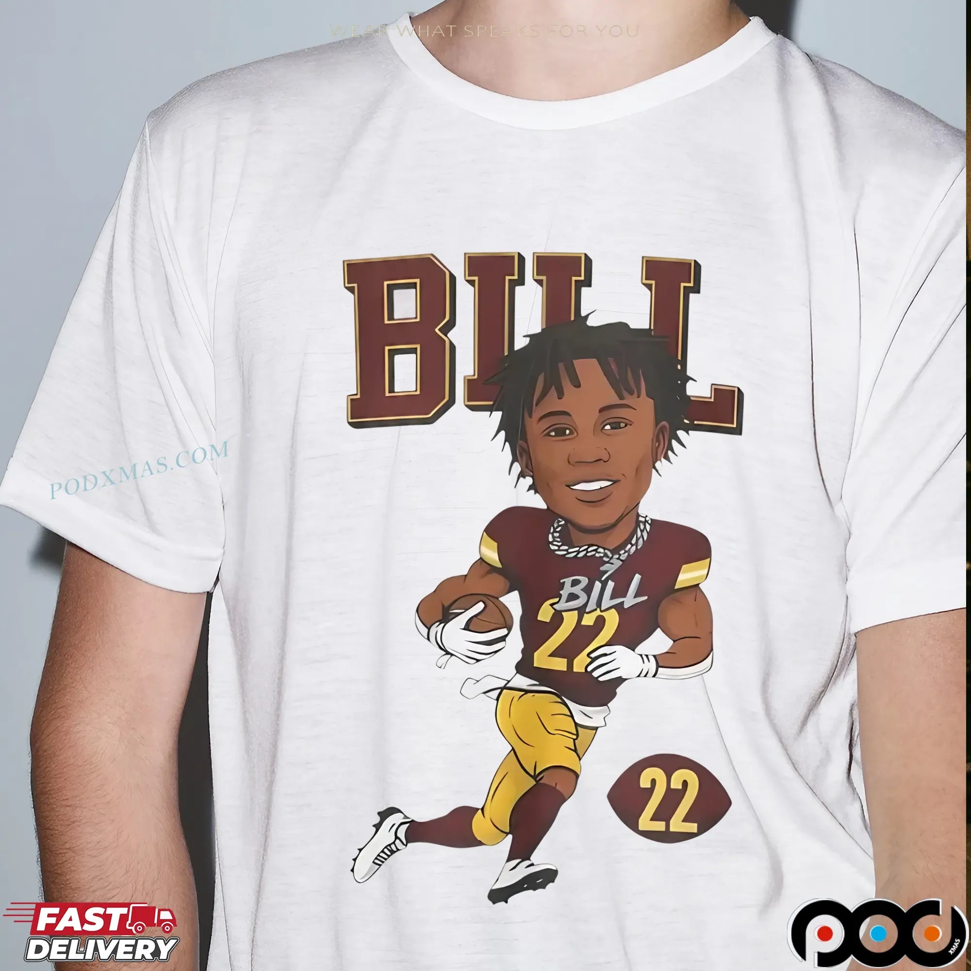 Deebo Samuel rocking the BILL shirt