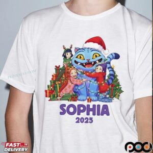 Demon Hunters Personalized Name Kpop Christmas 2025 T Shirt