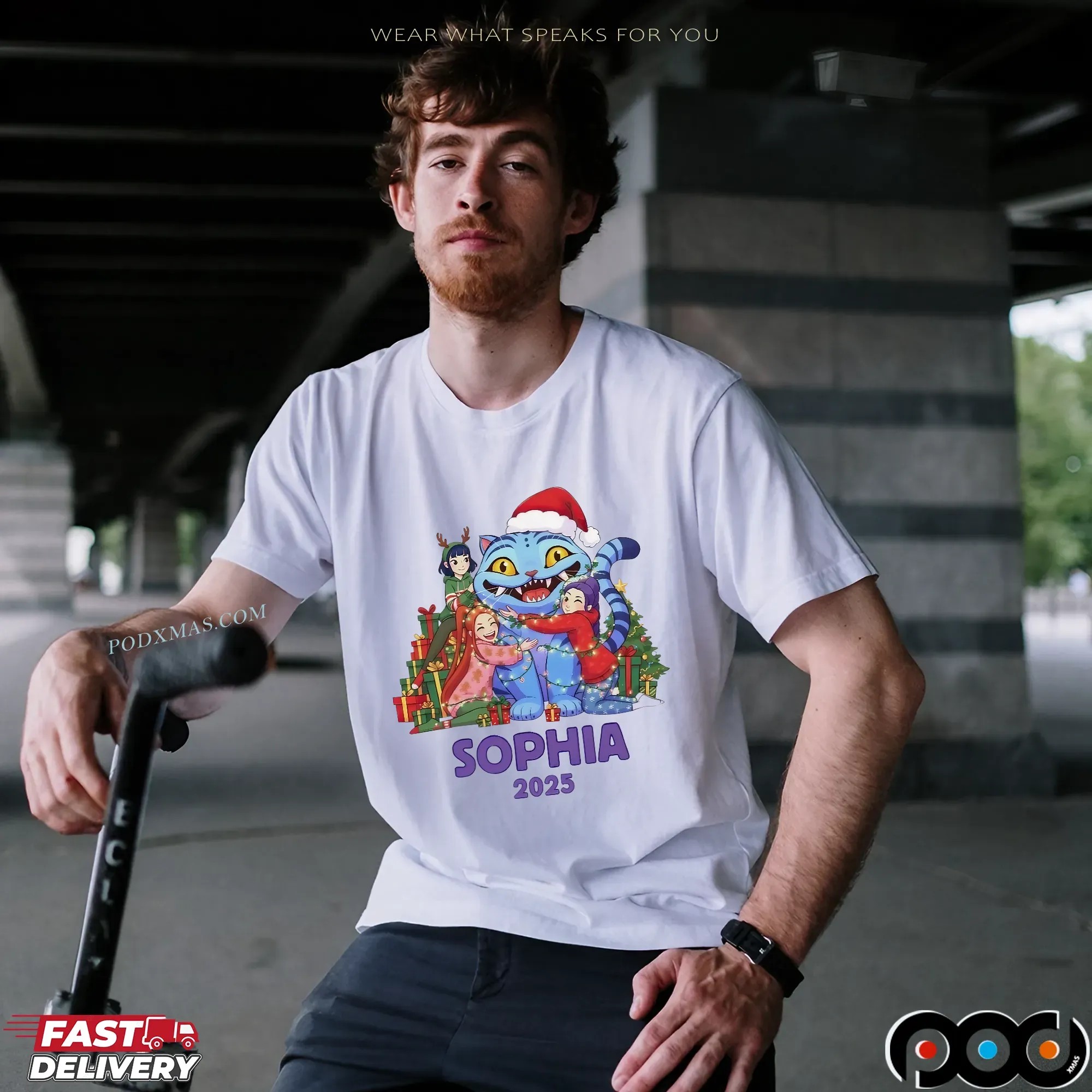 Demon Hunters Personalized Name Kpop Christmas 2025 T Shirt